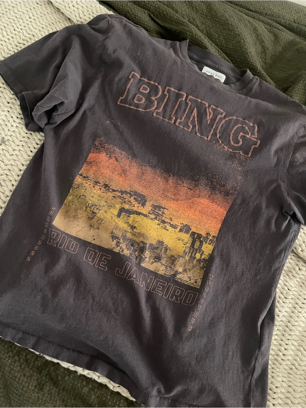 ANINE BING RIO DE JANEIRO TEE